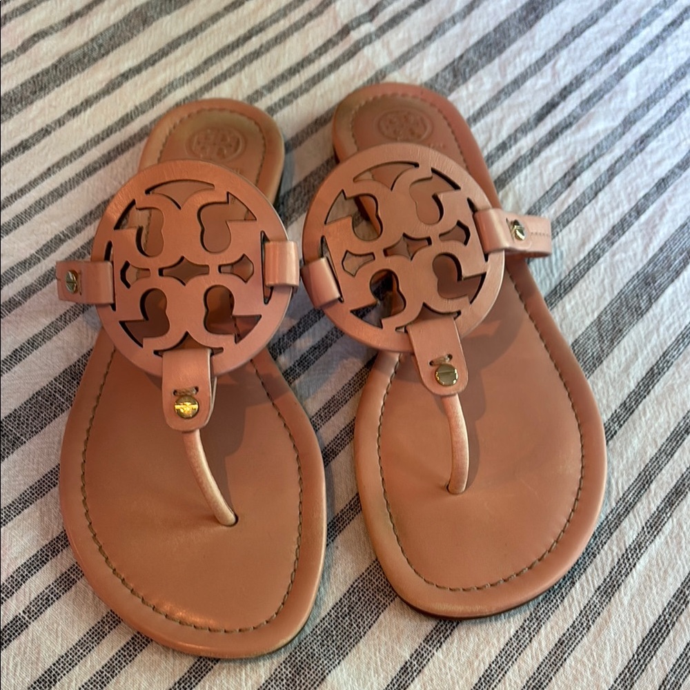 Tory Burch Blush Pink Miller Sandals